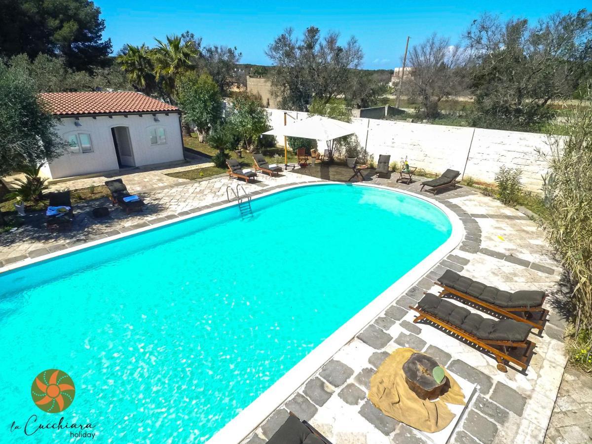 Dimora La Cucchiara - Pool - Garden - Parking In Porto Selvaggio Vila Santa Caterina  Exterior foto